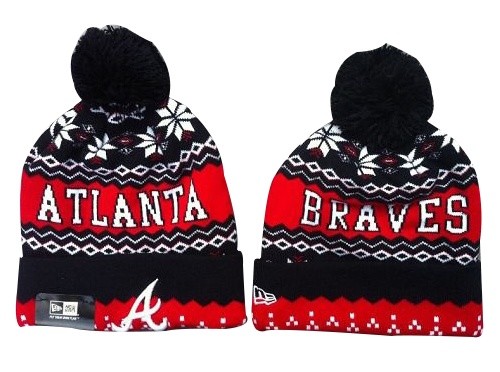 MLB Atlanta Braves Stitched Knit Beanies Hats 013