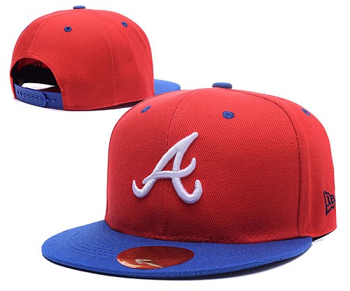 MLB Atlanta Braves Stitched Snapback Hats 004