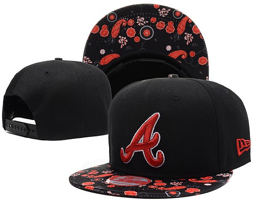 MLB Atlanta Braves Stitched Snapback Hats 012