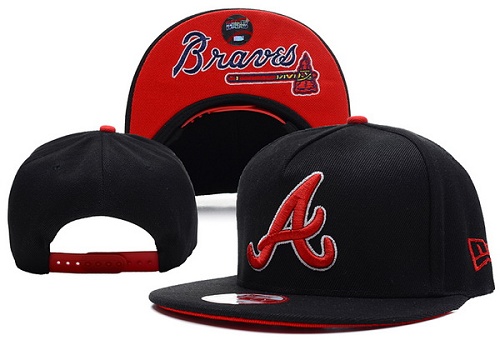 MLB Atlanta Braves Stitched Snapback Hats 019