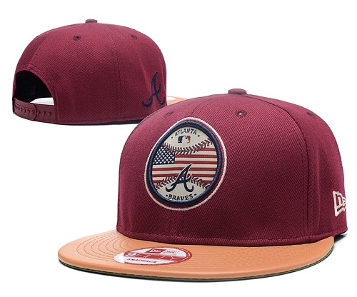 MLB Atlanta Braves Stitched Snapback Hats 024