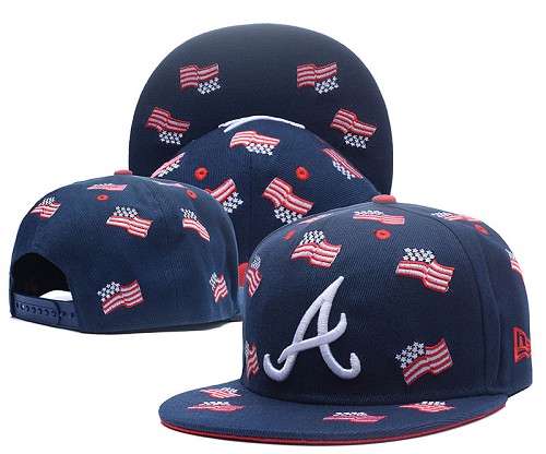 MLB Atlanta Braves Stitched Snapback Hats 027