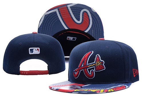 MLB Atlanta Braves Stitched Snapback Hats 032